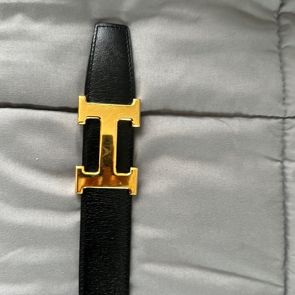 Hermes reversible belt